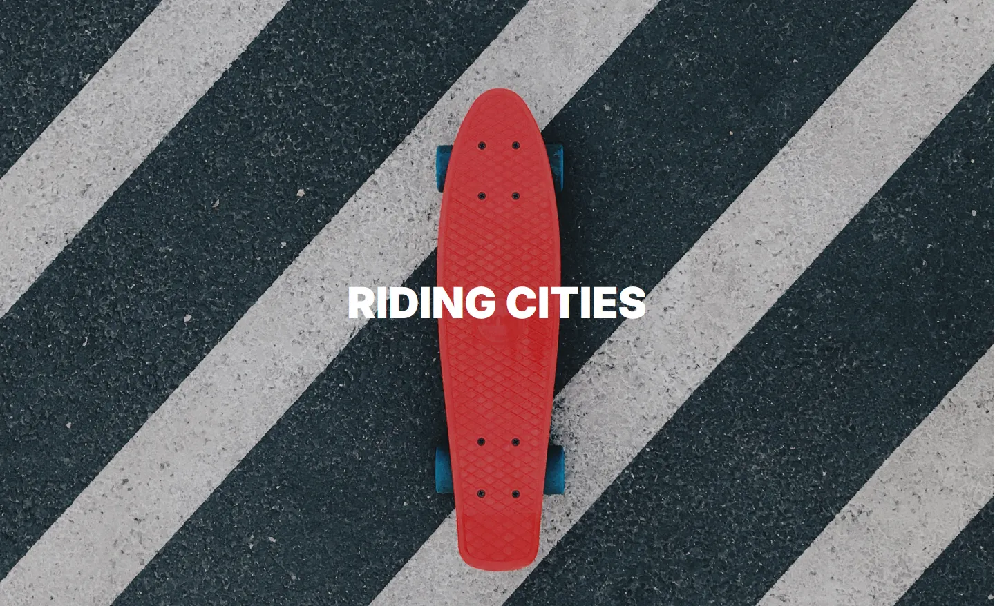 Mise à jour de la page Riding Cities - aperçu du projet